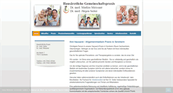 Desktop Screenshot of hausarzt-sersheim.de