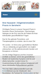 Mobile Screenshot of hausarzt-sersheim.de