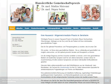 Tablet Screenshot of hausarzt-sersheim.de